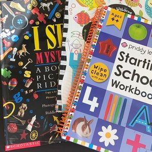 I spy book and activity books